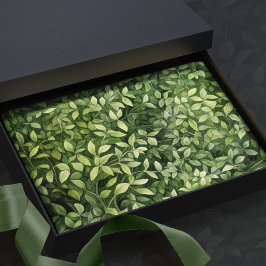 水の色のフォレスト緑ニュートラルベビーシャワー 薄葉紙