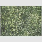 水の色のフォレスト緑ニュートラルベビーシャワー 薄葉紙 (正面)