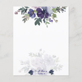 水の色のフローラ背景を配信