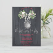 水の色のブランチ、ボールクリスマスパーティー 招待状 (スタンド正面)