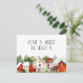 水の色のホームは、ハートはエステートで実在す ポストカード (スタンド正面)