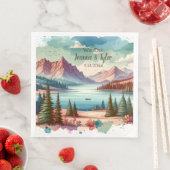 水の色のマウンテンビュ結婚ー (インサイチュ)