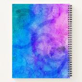 水の色のマニフェスト、引力の法則 ノートブック (裏面)