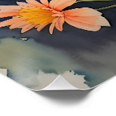 水の色のマリゴールド ポスター (コーナー)