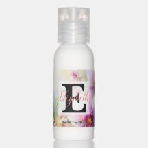 水の色のモノグラム名花パステル