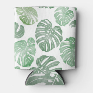 水の色のモンスター、熱帯のシームレス壁紙。 缶クーラー