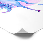 水の色のユニコーン ポスター (角)