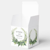 水の色のリリーオブザバレーブライダルウェディングパーティー フェイバーボックス (オープン)