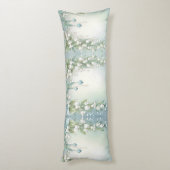 水の色のリリーオブザバレー抱き枕 ボディピロー (裏面 (縦))