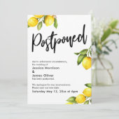 水の色のレモンが結婚延期される 招待状 (スタンド正面)