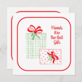 水の色の休日の友人はギフト最高のであるメリーC (正面/裏面)