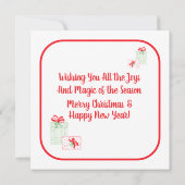 水の色の休日の友人はギフト最高のであるメリーC (裏面)