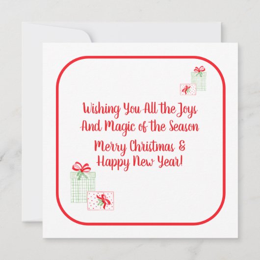 水の色の休日の友人はギフト最高のであるメリーC (裏面)