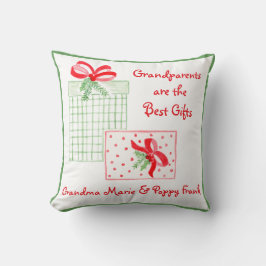 水の色の休日PERSONALIZE祖父母 クッション
