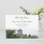 水の色の保存先:アイルランド日付カードの保存 セーブザデート (スタンド正面)