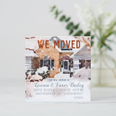 水の色の冬のホーム、我々移動 案内状 (スタンド正面)