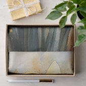 水の色の切り離しの黄色の水仙 薄葉紙 (ギフト)