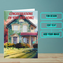 水の色の前に新しいホームおめでとう