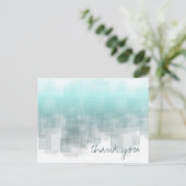 水の色の反射感謝していYouTeal ID774 ポストカード (スタンド正面)