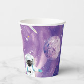 水の色の外側空間 紙コップ (裏面)