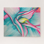 水の色の多肉性のアー素晴らしト ジグソーパズル (横)