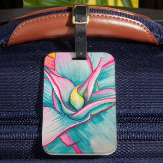 水の色の多肉性のアー素晴らしト ラゲッジタグ