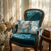 水の色の夢の中のエーテルのファンタジー女神 ランバークッション