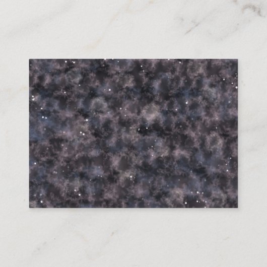 水の色の天空の男の子のシャワー エンクロージャーカード (裏面)