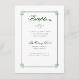 水の色の宛先：アイルランド披露宴 エンクロージャーカード