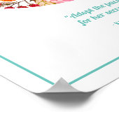 水の色の実存主義のための慈善 ポスター (角)