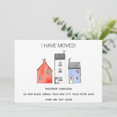 水の色の家のアドレスの変更ホーム移動 案内状 (スタンド正面)