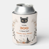 水の色の小さなブハロウィーン赤ちゃんシャワー 缶クーラー (缶正面)