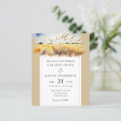 水の色の小麦のフィールド西結婚の全体の1つ (スタンド正面)