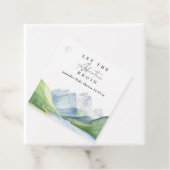 水の色の山々 – 冒険を始めよう フェイバータグ (インサイチュ)