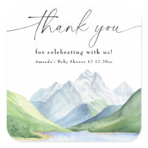 水の色の山ありがとう