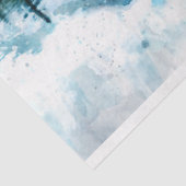 水の色の山のデコページティッシュペーパー 薄葉紙 (詳細)