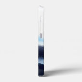 水の色の山絵画のモノグラムの Case-Mate iPhoneケース (裏面 / 左)