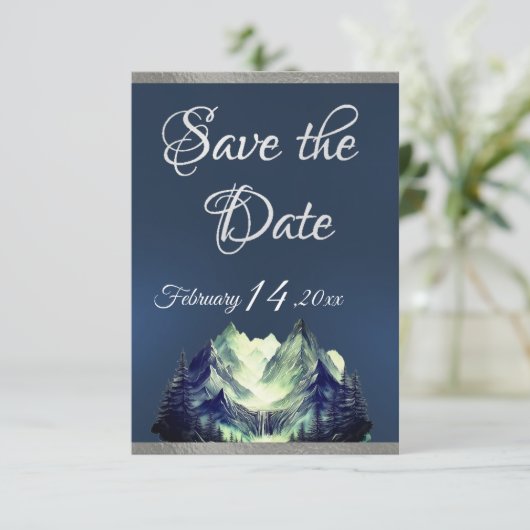 水の色の山2日付を保存 セーブザデート (スタンド正面)