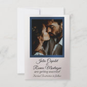 水の色の山2日付を保存 セーブザデート (裏面)