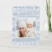 水の色の希望 | 折り畳み休日の写真 シーズンカード (正面)