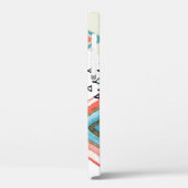 水の色の幾何学的シームレス：部族スタイル。 Case-Mate iPhoneケース (裏面 / 左)