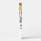 水の色の幾何学的シームレス：部族スタイル。 Case-Mate iPhoneケース (裏面 / 右)