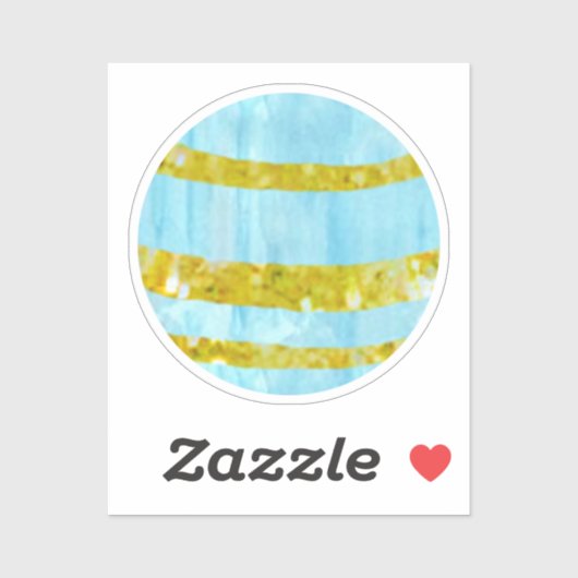 水の色の惑星の外宇宙の誕生日パーティーの好意 シール (シート)