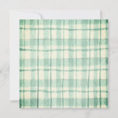 水の色の果実ベリープライド甘い赤ちゃんシャワー 招待状 (裏面)