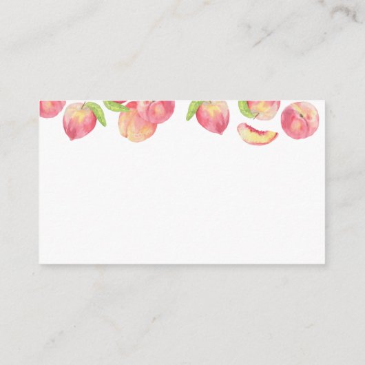 水の色の桃の桃の数は瓶の中にある エンクロージャーカード (裏面)