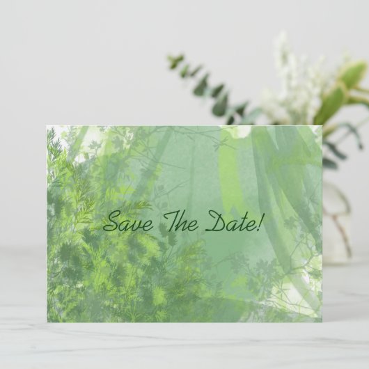 水の色の森の日付を保存 セーブザデート (スタンド正面)