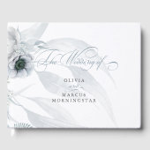 水の色の植物性とフローラの塵の青 ゲストブック (正面)