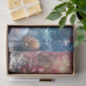 水の色の極性クマのクリスマスギフトの切り離し 薄葉紙 (ギフト)