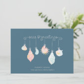 水の色の海と挨拶 シーズンカード (スタンド正面)