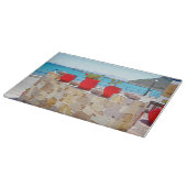 水の色の海 カッティングボード (角)